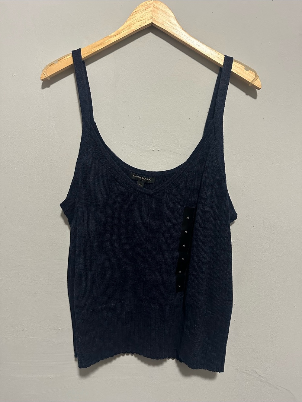 Banana Republic Deep Navy Knit Tank